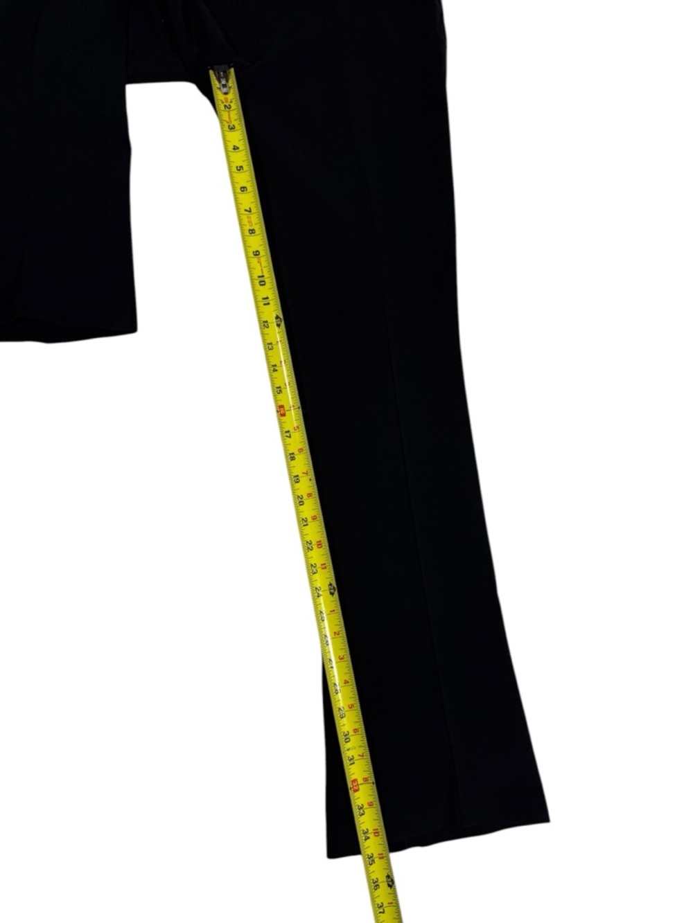 Ralph Lauren Purple Label Collection Wool Pant Sz 10 Designer Black Career - Picture 5 of 8